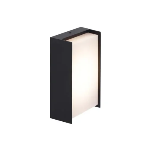 QAZQA Moderne buiten wandlamp zwart incl. LED IP65 - Packet
