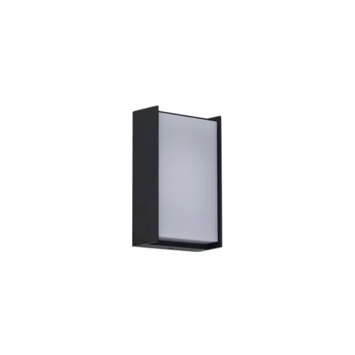 QAZQA Moderne buiten wandlamp zwart incl. LED IP65 - Packet
