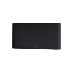 QAZQA Moderne buiten wandlamp zwart 17,5 cm incl. LED IP65 - Batt