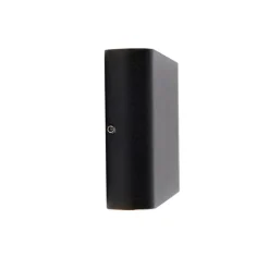 QAZQA Moderne buiten wandlamp zwart 17,5 cm incl. LED IP65 - Batt