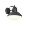 QAZQA Moderne buiten wandlamp zwart IP44 - Marcel