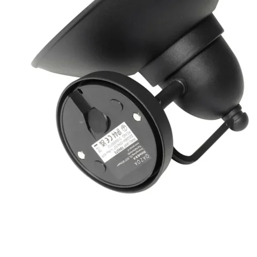QAZQA Moderne buiten wandlamp zwart IP44 - Marcel