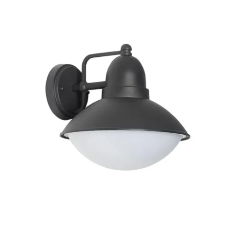 QAZQA Moderne buiten wandlamp zwart IP44 - Marcel