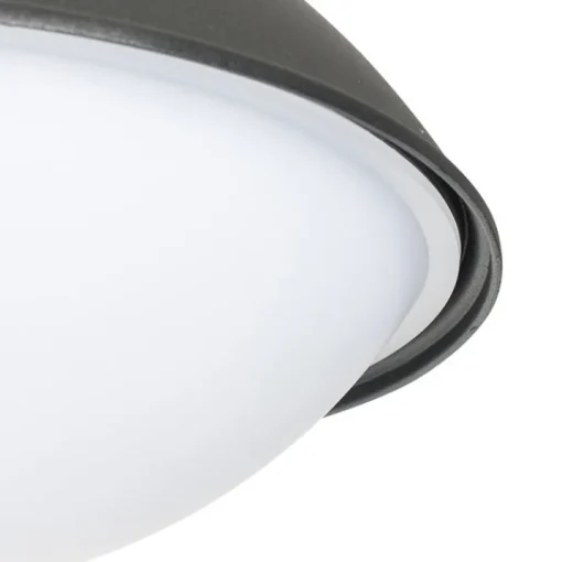 QAZQA Moderne buiten wandlamp zwart IP44 - Marcel