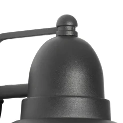 QAZQA Moderne buiten wandlamp zwart IP44 - Marcel