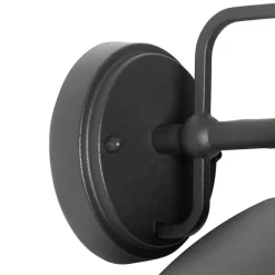 QAZQA Moderne buiten wandlamp zwart IP44 - Marcel