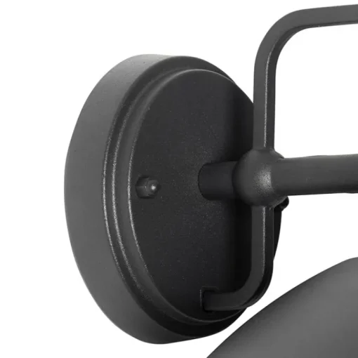 QAZQA Moderne buiten wandlamp zwart IP44 - Marcel
