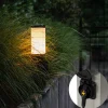 QAZQA Moderne buitenlamp 45 cm staal met stopcontact IP44 - Malios