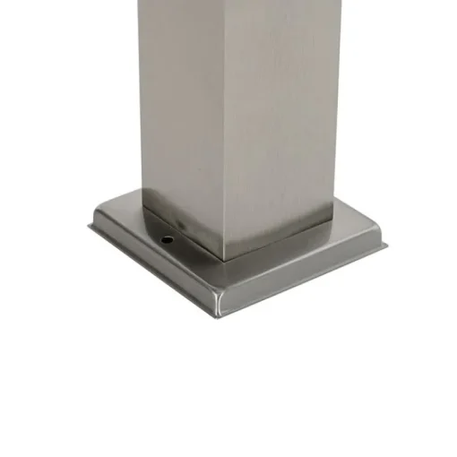 QAZQA Moderne buitenlamp 45 cm staal met stopcontact IP44 - Malios