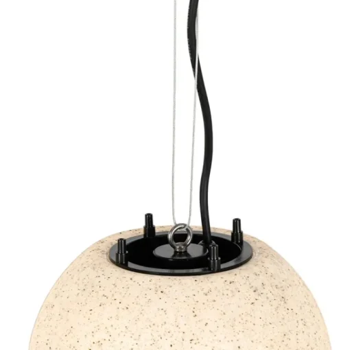 QAZQA Moderne buitenlamp grijs 25 cm IP65 - Nura