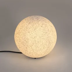 QAZQA Moderne buitenlamp grijs 25 cm IP65 - Nura