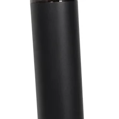 QAZQA Moderne buitenlamp paal zwart 80 cm IP44 - Rox