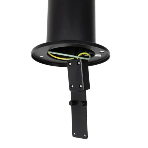 QAZQA Moderne buitenlamp paal zwart 80 cm IP44 - Rox