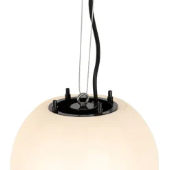 QAZQA Moderne buitenlamp wit 25 cm IP65 - Nura