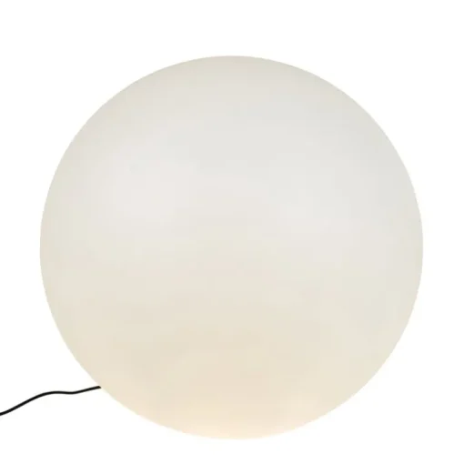 QAZQA Moderne buitenlamp wit 77 cm IP44 - Nura