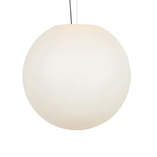 QAZQA Moderne buitenlamp wit 77 cm IP44 - Nura