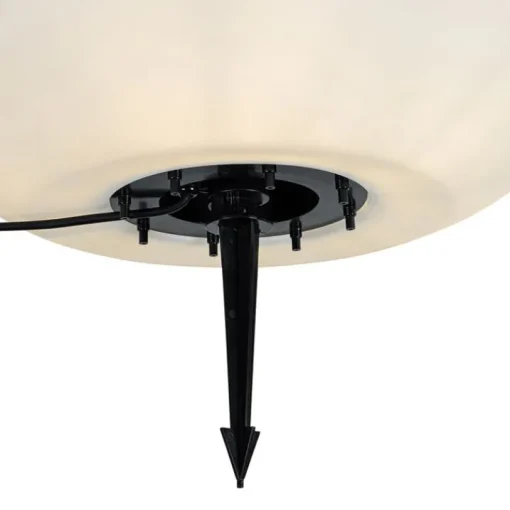 QAZQA Moderne buitenlamp wit 77 cm IP44 - Nura