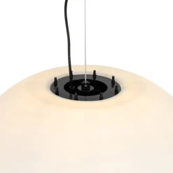 QAZQA Moderne buitenlamp wit 77 cm IP44 - Nura