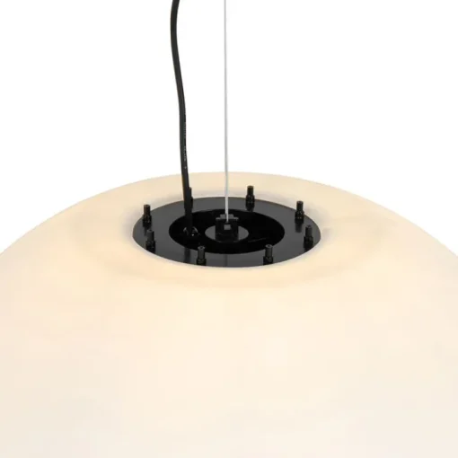 QAZQA Moderne buitenlamp wit 77 cm IP44 - Nura