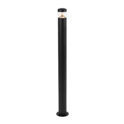 QAZQA Moderne buitenlamp zwart 100 cm IP44 incl. LED - Roxy