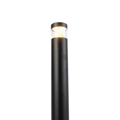 QAZQA Moderne buitenlamp zwart 100 cm IP44 incl. LED - Roxy