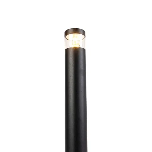 QAZQA Moderne buitenlamp zwart 100 cm IP44 incl. LED - Roxy