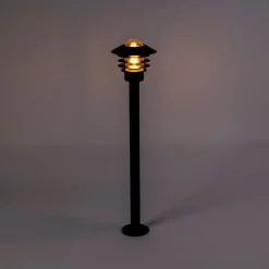 QAZQA Moderne buitenlamp zwart 100 cm IP44 - Prato