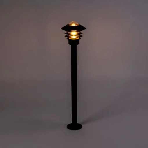 QAZQA Moderne buitenlamp zwart 100 cm IP44 - Prato