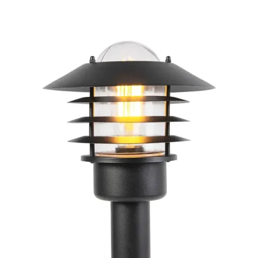 QAZQA Moderne buitenlamp zwart 100 cm IP44 - Prato