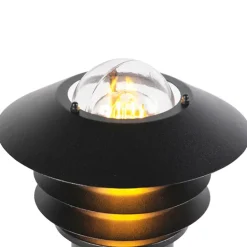 QAZQA Moderne buitenlamp zwart 100 cm IP44 - Prato