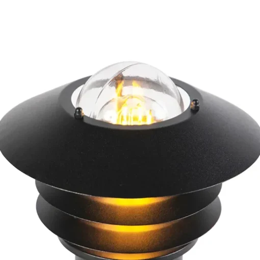 QAZQA Moderne buitenlamp zwart 100 cm IP44 - Prato