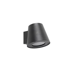 QAZQA Moderne buitenwandlamp zwart IP44 - Skittle