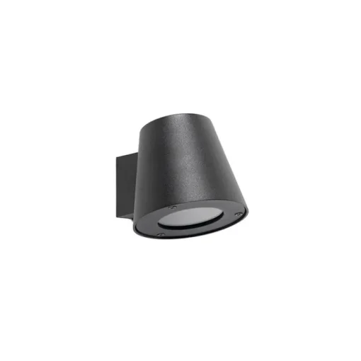 QAZQA Moderne buitenwandlamp zwart IP44 - Skittle