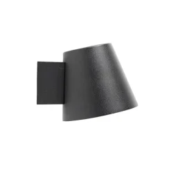 QAZQA Moderne buitenwandlamp zwart IP44 - Skittle