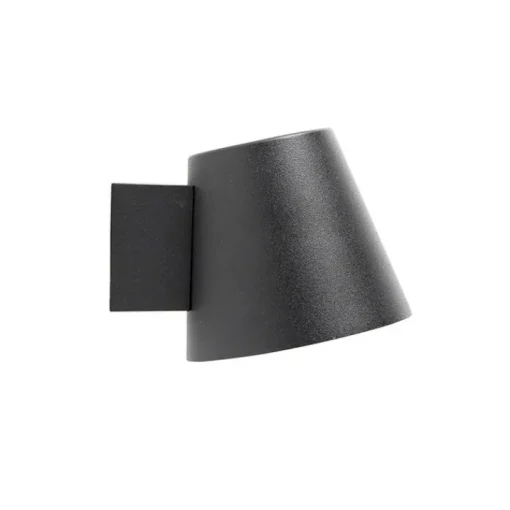 QAZQA Moderne buitenwandlamp zwart IP44 - Skittle