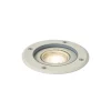 QAZQA Moderne grondspot beige GU10 50mm verstelbaar IP65 - Delux