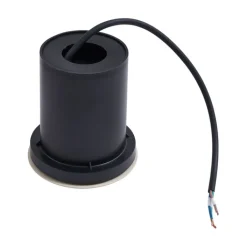 QAZQA Moderne grondspot beige GU10 50mm verstelbaar IP65 - Delux