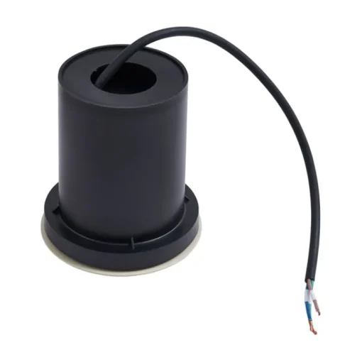 QAZQA Moderne grondspot beige GU10 50mm verstelbaar IP65 - Delux