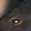 QAZQA Moderne grondspot zwart GU10 50mm 2-lichts effect IP65/IP67 - Cellar