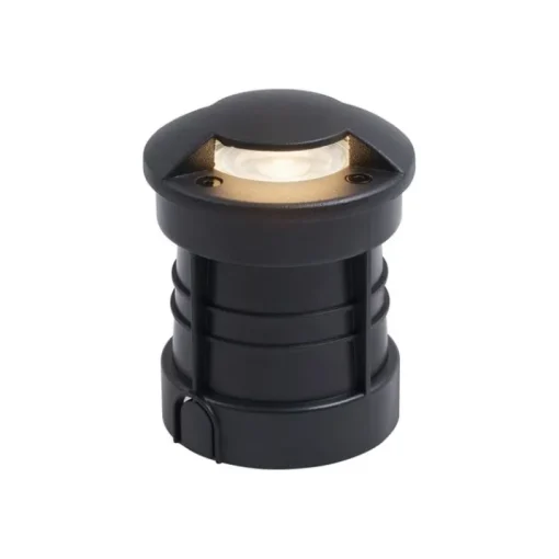 QAZQA Moderne grondspot zwart GU10 50mm 2-lichts effect IP65/IP67 - Cellar