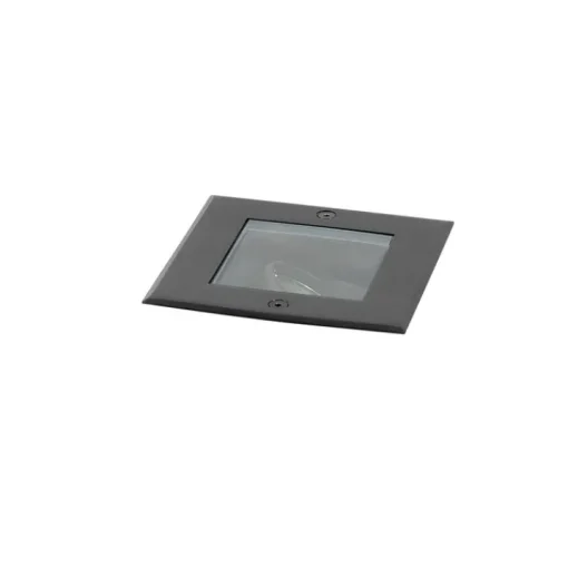QAZQA Moderne grondspot zwart verstelbaar IP65 - Oneon