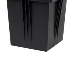 QAZQA Moderne grondspot zwart verstelbaar IP65 - Oneon