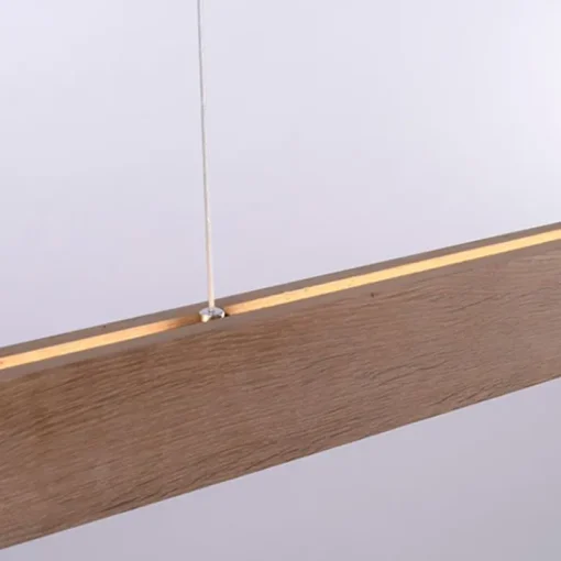 Paul Neuhaus Moderne hanglamp hout incl. LED dimbaar met afstandsbediening - Ajdin