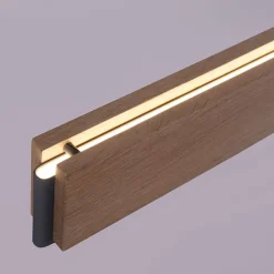 Paul Neuhaus Moderne hanglamp hout incl. LED dimbaar met afstandsbediening - Ajdin