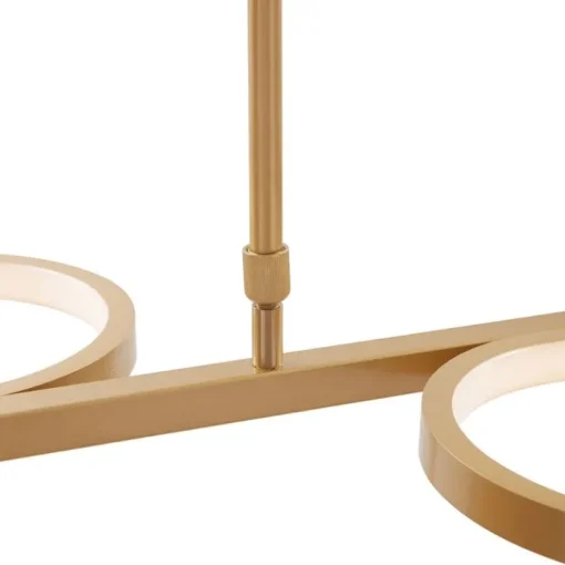 QAZQA Moderne hanglamp incl. LED 3-staps dimbaar goud 5-lichts - Vivé