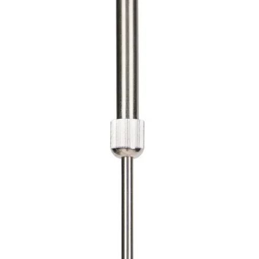 QAZQA Moderne hanglamp staal incl. LED verstelbaar - Bold