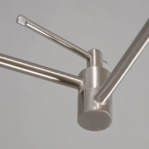 QAZQA Moderne hanglamp staal met kap mineraal 35 cm - Blitz