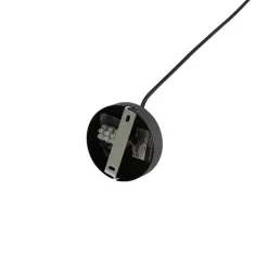 QAZQA Moderne hanglamp wit met zwart - Cloth