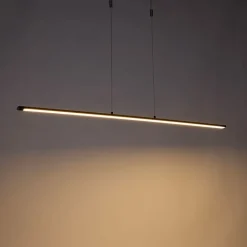 Honsel Moderne hanglamp zwart incl. LED 3-staps dimbaar - Benson