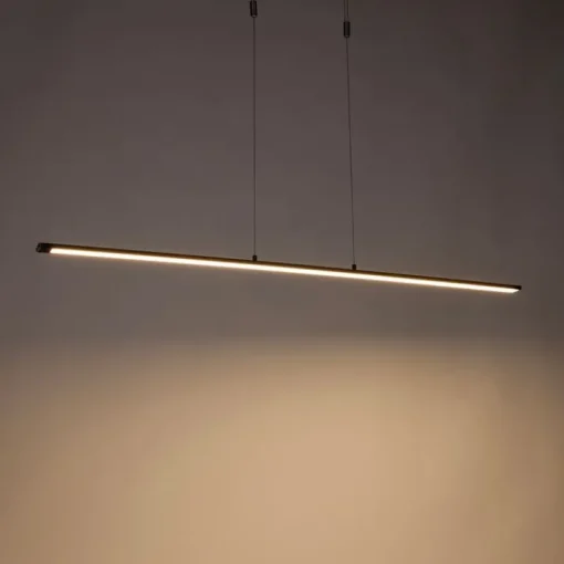 Honsel Moderne hanglamp zwart incl. LED 3-staps dimbaar - Benson